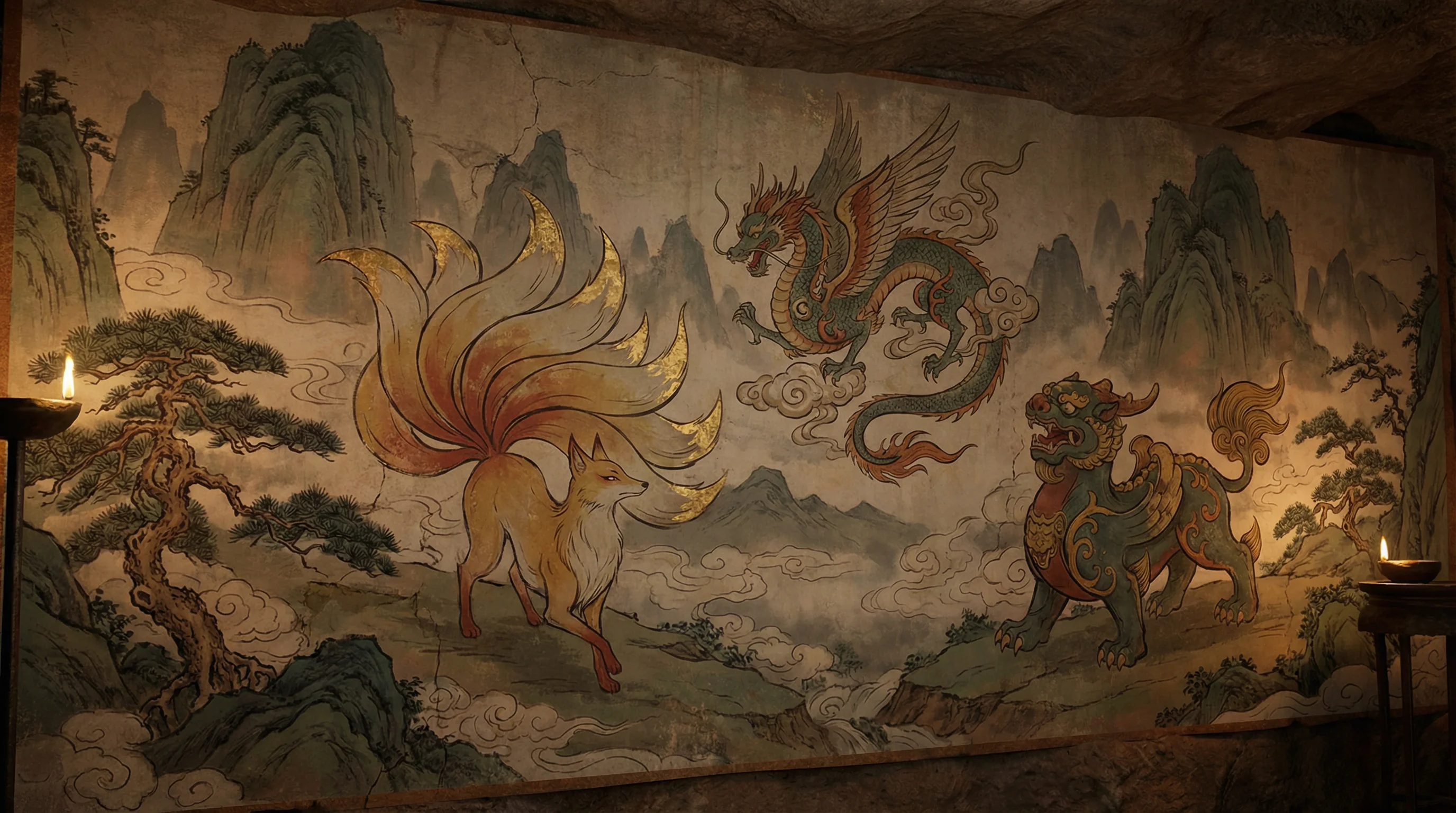山海经 - 小东西叫出来我想听 上古神兽动漫